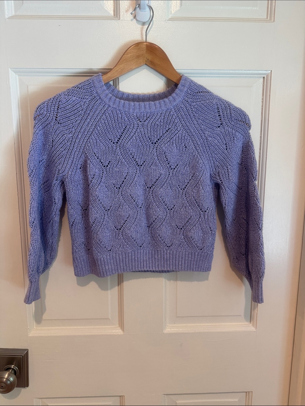 Girls knitted sweater size S 6-7
